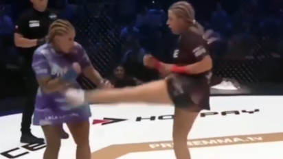 Laluna wygrała pierwszą walkę kobiet na gołe pięści na Prime MMA 9!