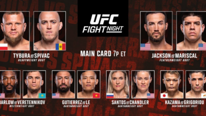 UFC Fight Night: Tybura vs Spivac wyniki - kto wygrał?