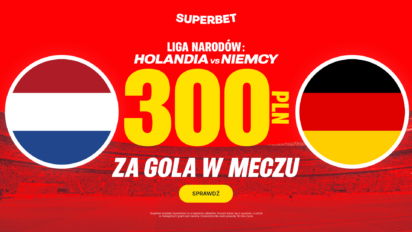 Bonus 600 PLN za gola Polaków ze Szkocją