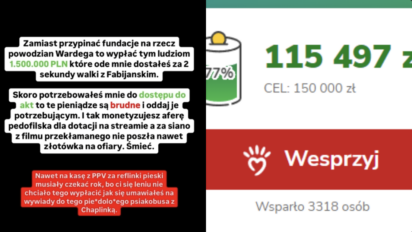 Wardęga zebrał na streamie ponad 300 tysięcy dla powodzian - Boxdel oburzony!