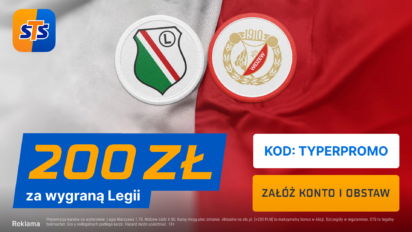 Bonus 200 PLN za wytypowanie zwycięzcy meczu Ekstraklasy