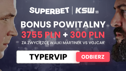Bonus 300 PLN na KSW 99