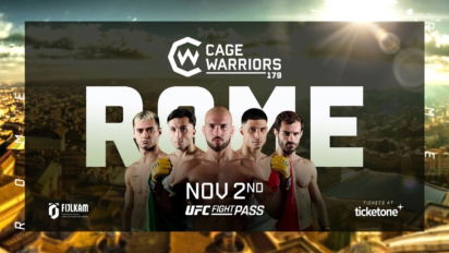 Cage Warriors 179 karta walk - sprawdź kto zawalczy w tej edycji!