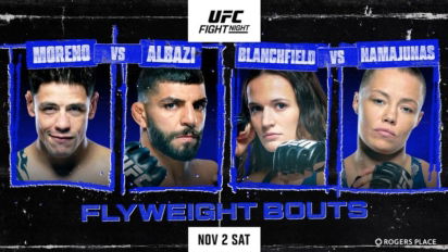 UFC Fight Night: Moreno vs Albazi wyniki - kto wygrał?