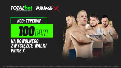 Freebet 100 PLN na Prime MMA 10