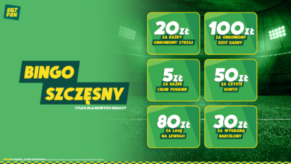 Freebety za debiut Szczęsnego w Barcelonie