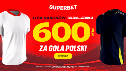 Bonus 500 PLN za gola Lecha Poznań Lub Legii Warszawa