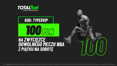 Freebet 100 PLN na NBA