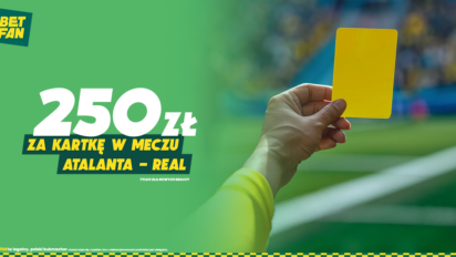 Freebet 250 PLN za kartkę w meczu Atalanta Bergamo - Real Madryt