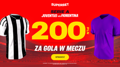 Bonus 200 PLN za gola Juventusu lub Fiorentiny