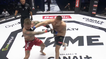 Debiutant z łatwością pokonuje doświadczonego freaka na FAME MMA 23!
