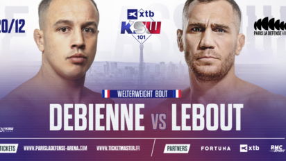 Kto wygrał walkę Debienne vs Lebout na KSW 101?