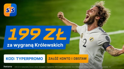 Bonus 199 PLN za wygraną Realu Madryt z RCD Mallorca w Superpucharze Hiszpanii