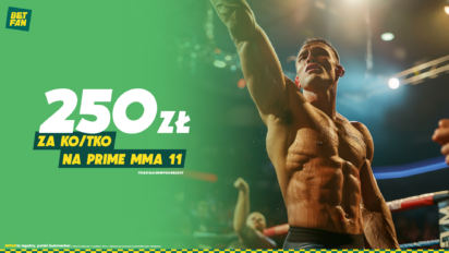 Freebet 250 PLN za KO/TKO na Prime MMA 11