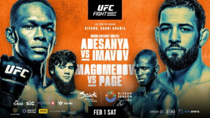 UFC Fight Night: Adesanya vs Imavov karta walk - sprawdź kto zawalczy!
