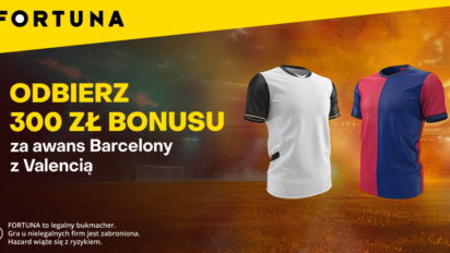 Bonus 300 PLN za awans Barcelony z Valencią w Pucharze Króla