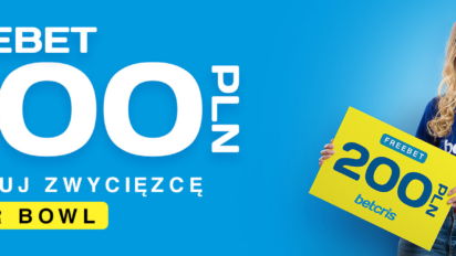Freebet 200 PLN na Super Bowl