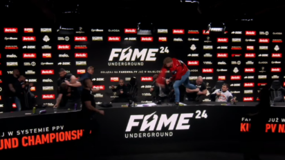 Ostra wymiana zdań między Labrygą a Załęckim na konferencji FAME MMA 24!