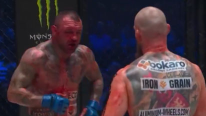 Wstrząsające nagranie z narożnika na KSW 104 -