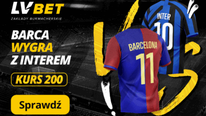 Kurs 200.00 na wygraną Barcelony z Interem Mediolan