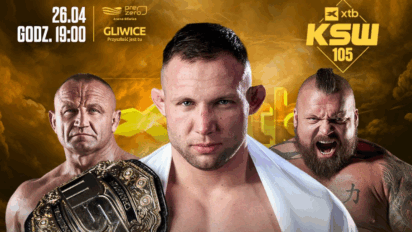 Transmisja KSW 105 ZA DARMO - gdzie oglądać 26.04.2025