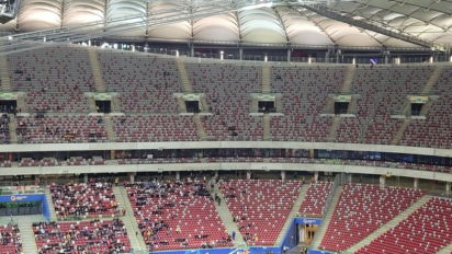 Pusty Stadion Narodowy! Najgorsza frekwencja w historii