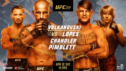 UFC 314: typy i kursy bukmacherskie 13.04.2025