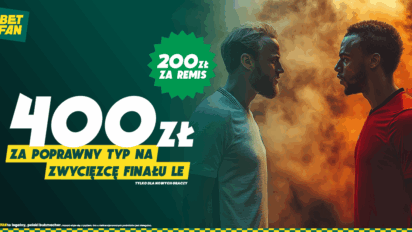 Freebet 400 PLN za poprawny typ na zwycięzcę Ligi Europy