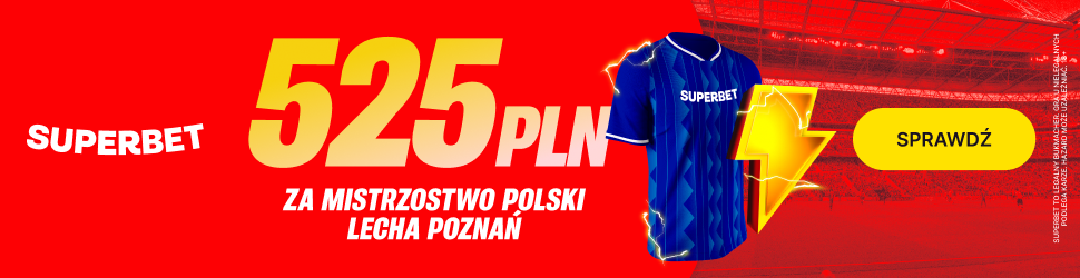 Superbet kod promocyjny za mistrzostwo Lecha