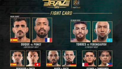 Brave CF 95 wyniki - kto wygrał?