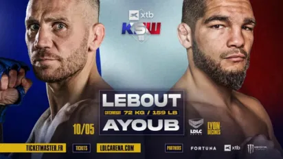Kto wygrał walkę Lebout vs Ayoub na KSW 106?