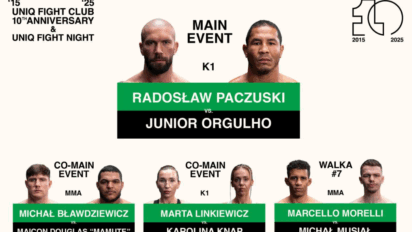 Uniq Fight Night: karta walk - sprawdź kto zawalczy!