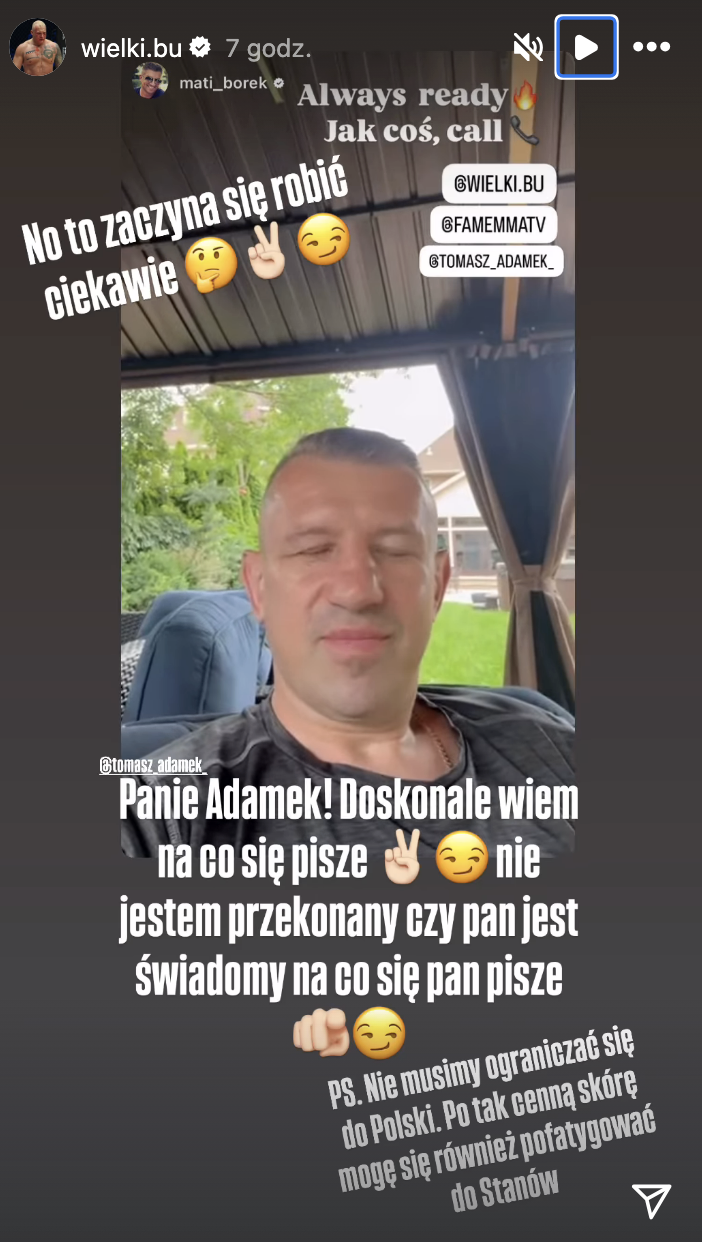 Wielki Bu odpowiada Adamkowi