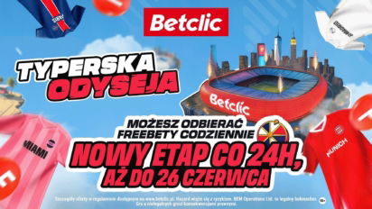 Typerska Odyseja - codzienne freebety w Betclic