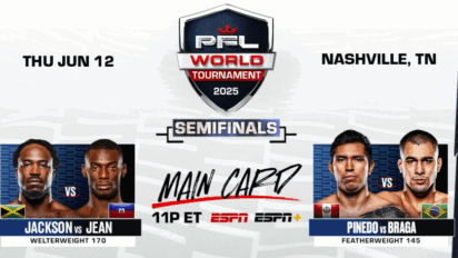 PFL 2025 World Tournament: Semifinals 1 wyniki - kto wygrał?