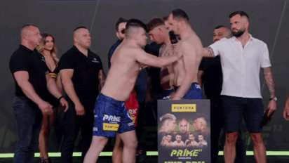 Kto wygrał walkę Czeszczu i Duży Tommy vs Deno i Szafir na Prime MMA 13?