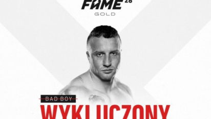 Denis Załęcki wykluczony z FAME MMA 26! Kto go zastąpi?