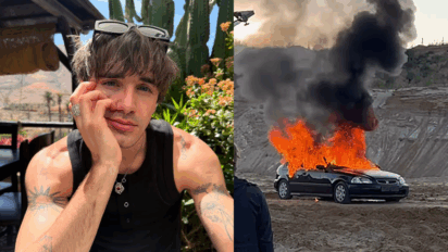 Członek DRE$$CODE spalił auto do zdjęć! - Nazwał to