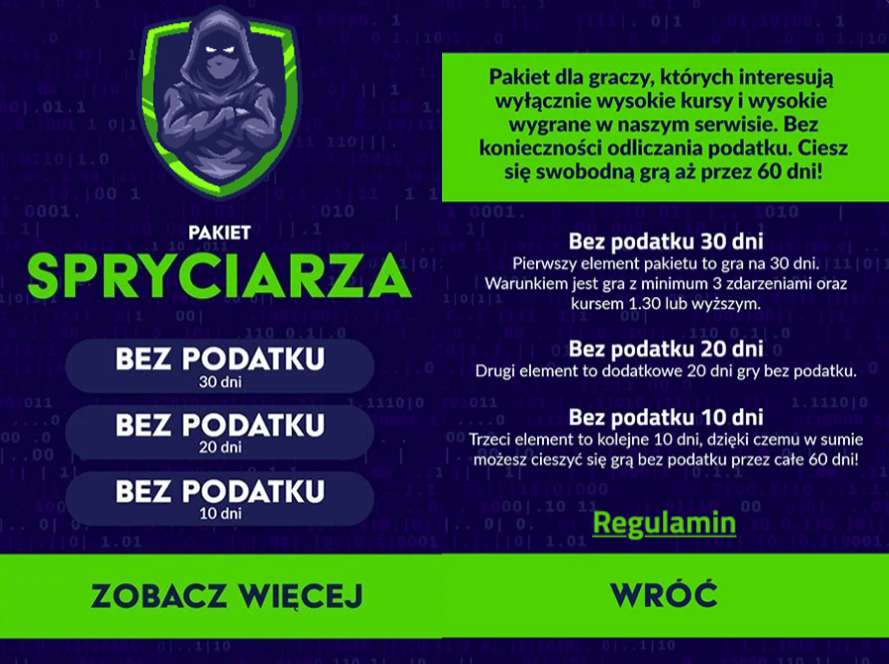 forbet pakiet spryciarza