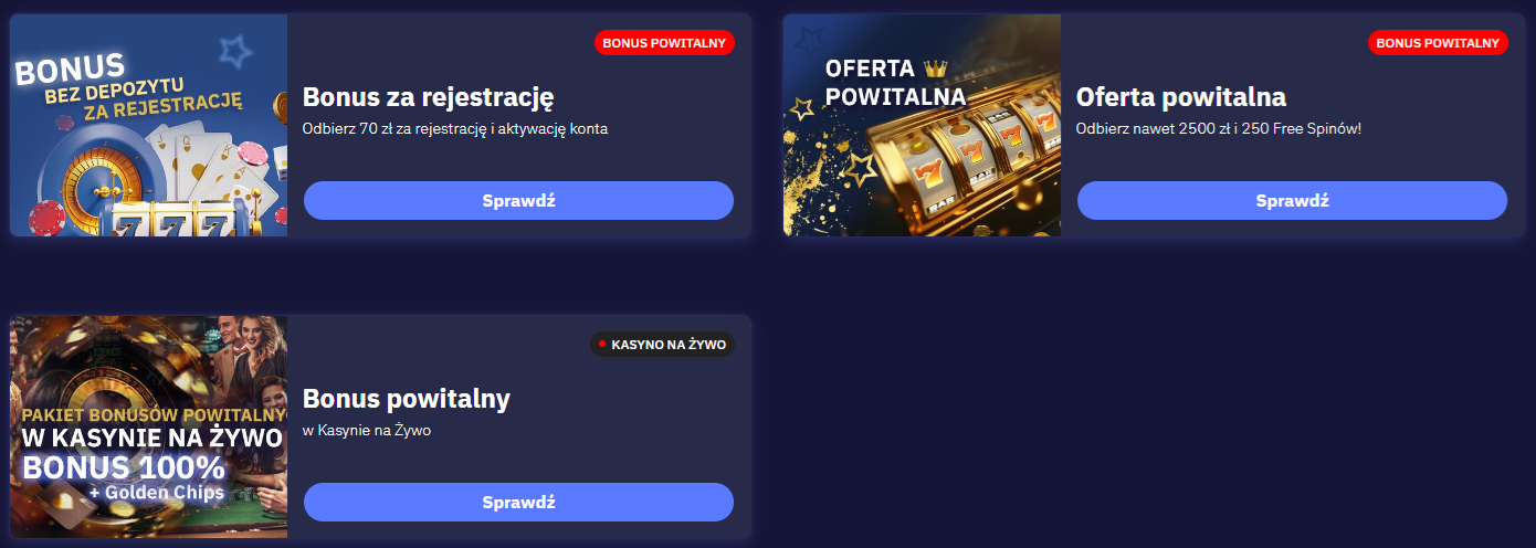 nowe kasyno bez depozytu 2025