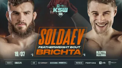 Kto wygrał walkę Soldaev vs Brichta na KSW 108?