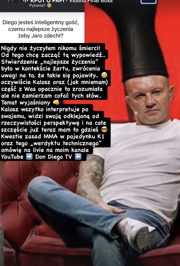 Don Diego o Piotrze Jaroszu