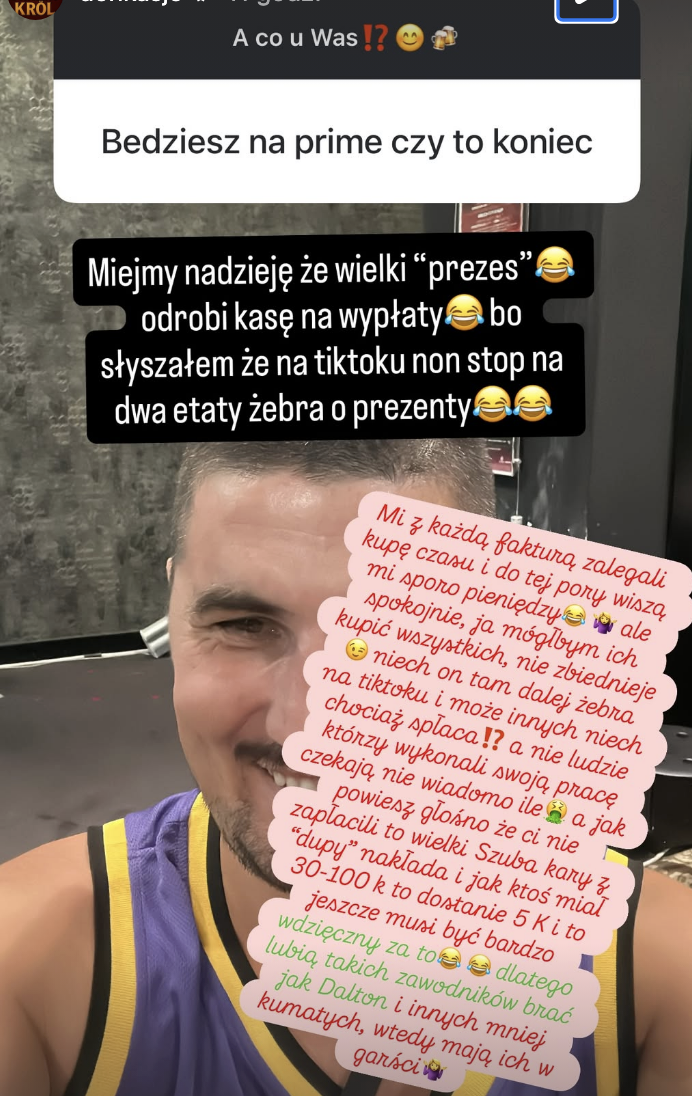 Don Kasjo o wypłatach w Prime MMA
