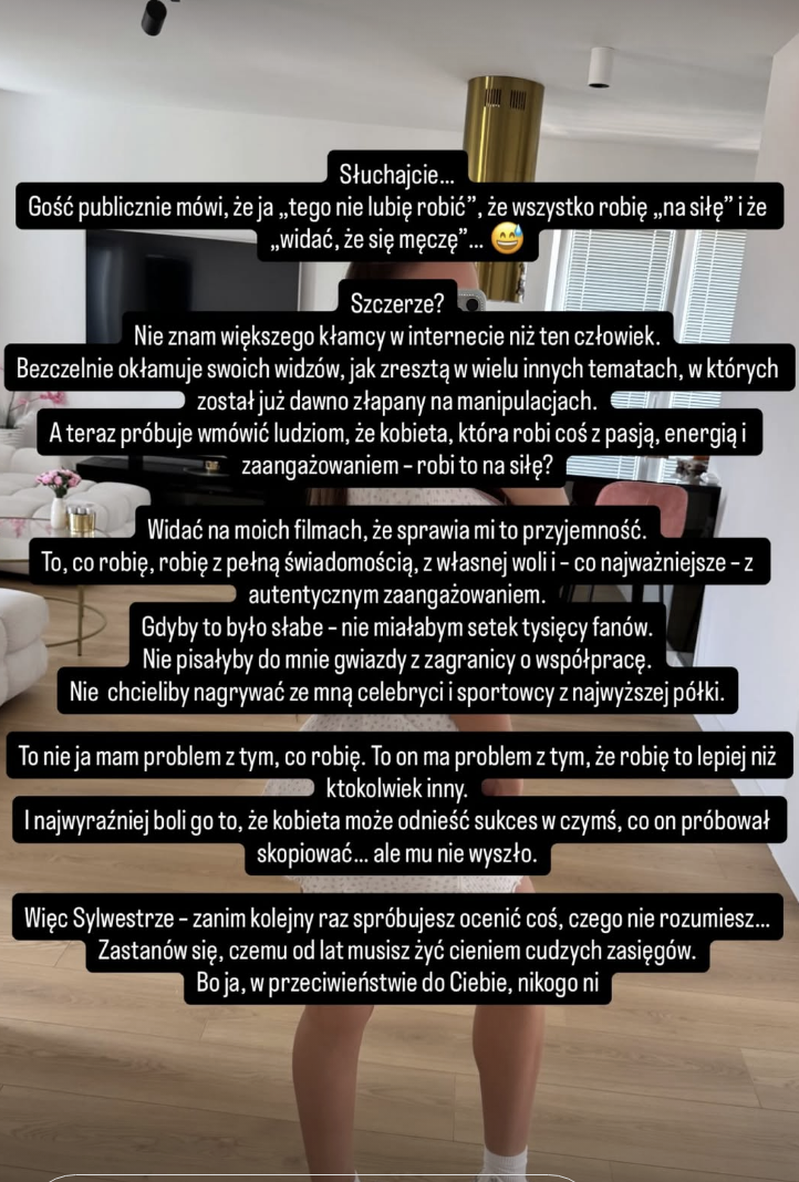 Sandra Bad Girl do Sylwestra Wardęgi