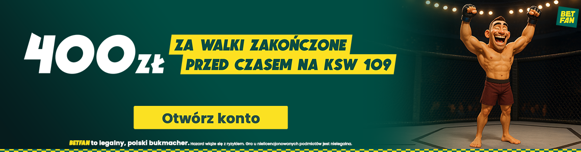 betfan bonus na KSW 109