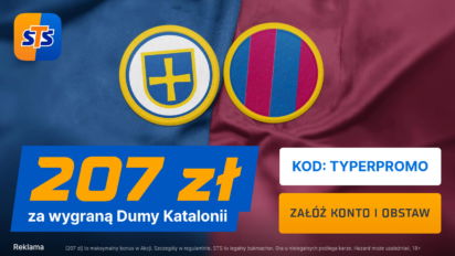 Bonus 207 PLN za wytypowanie zwycięzcy w meczach topowych lig europejskich