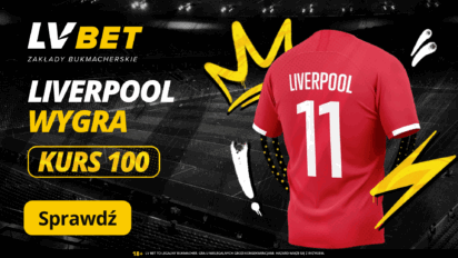Liverpool - Crystal Palace: promocja 100 PLN w LVBET za wygraną The Reds (27.09)