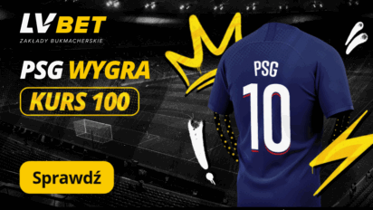 Kurs 100.00 na wygraną Paris Saint-Germain z Atalantą Bergamo