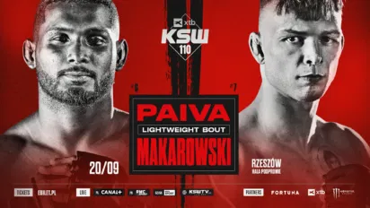 Kto wygrał walkę Makarowski vs Paiva na KSW 110?
