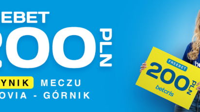 Freebet 200 PLN za wynik meczu Cracovia vs Górnik Zabrze